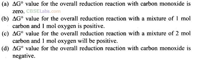 NCERT Exemplar Class 12 Chemistry Chapter 6 General Principles and Processes of Isolation of Elements-10
