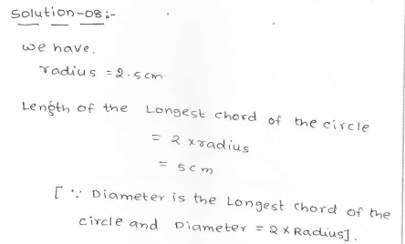 RD SHARMA class_6 solutions  14.Circles  Ex_14.1 Q 8