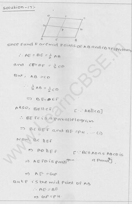 RD Sharma Class 9 Solutions Chapter 14 Quadrilaterals Ex 14.4 19