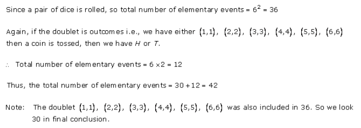 Online RD-Sharma-class-11 Solutions-Chapter-33-Probability-Ex-33.1-Q-14