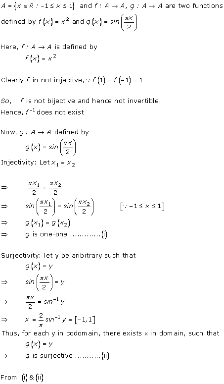 RD Sharma Class 12 Solutions Chapter 2 Functions Ex2.5 Q16