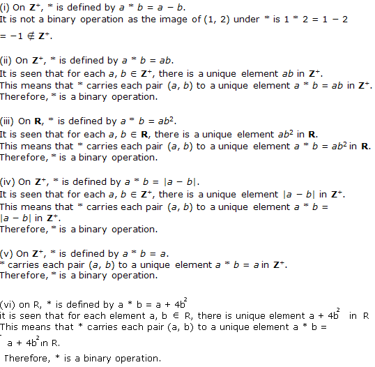 RD Sharma Class 12 Solutions Chapter 3 Binary Operations Ex 3.1 Q2