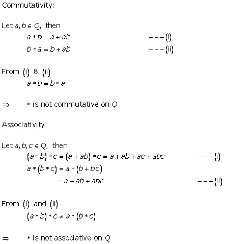 RD Sharma Class 12 Solutions Free online Chapter 3 Binary Operations Ex 3.2 Q4-vii