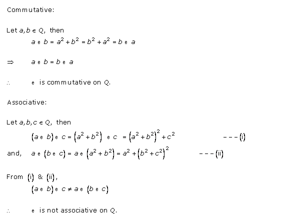 RD Sharma Class 12 Solutions Free online Chapter 3 Binary Operations Ex 3.2 Q4-iv