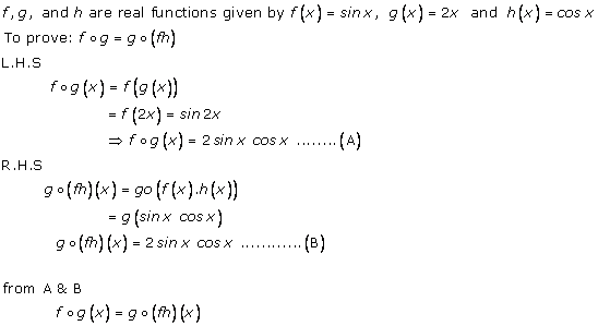 RD Sharma Class 12 Solutions Free online Chapter 2 Functions Ex2.3 Q9