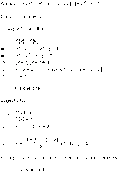 RD Sharma Class 12 Solutions Free online Chapter 2 Functions Ex2.1 Q3