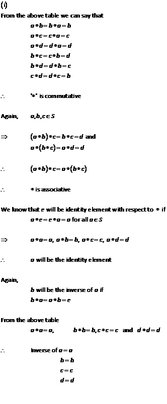 RD Sharma Class 12 Solutions Free online Chapter 3 Binary Operations Ex 3.5 Q9