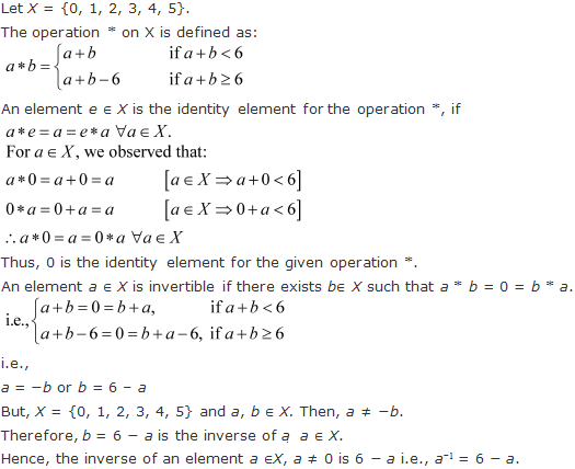 RD Sharma Class 12 Solutions Free online Chapter 3 Binary Operations Ex 3.5 Q10