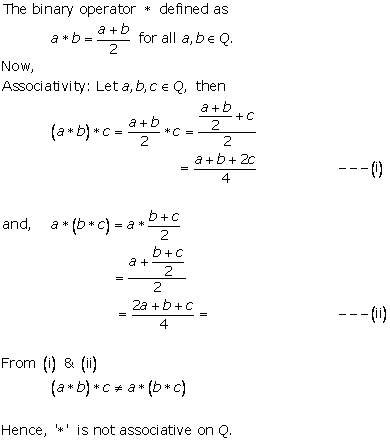 RD Sharma Class 12 Solutions Free online Chapter 3 Binary Operations Ex 3.2 Q13