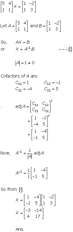 RD Sharma Class 12 Solutions Chapter 7 Adjoint and Inverse of Matrix Ex 7.1 Q30