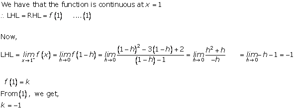 RD Sharma Class 12 Solutions Chapter 9 Continuity Ex 9.1 Q19