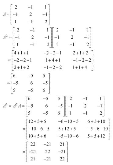 RD Sharma Class 12 Solutions Chapter 7 Adjoint and Inverse of Matrix Ex 7.1 Q26-i