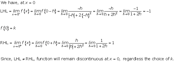 RD Sharma Class 12 Solutions Chapter 9 Continuity Ex 9.1 Q24