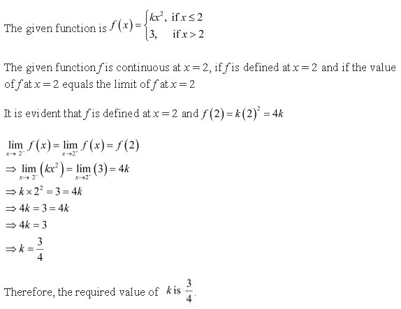 RD Sharma Class 12 Solutions Chapter 9 Continuity Ex 9.1 Q21