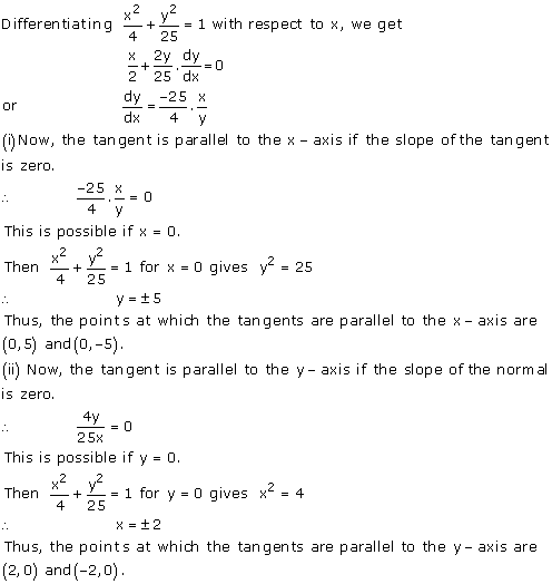 RD Sharma Class 12 Solutions Chapter 16 Tangents and Normals Ex 16.1 Q17