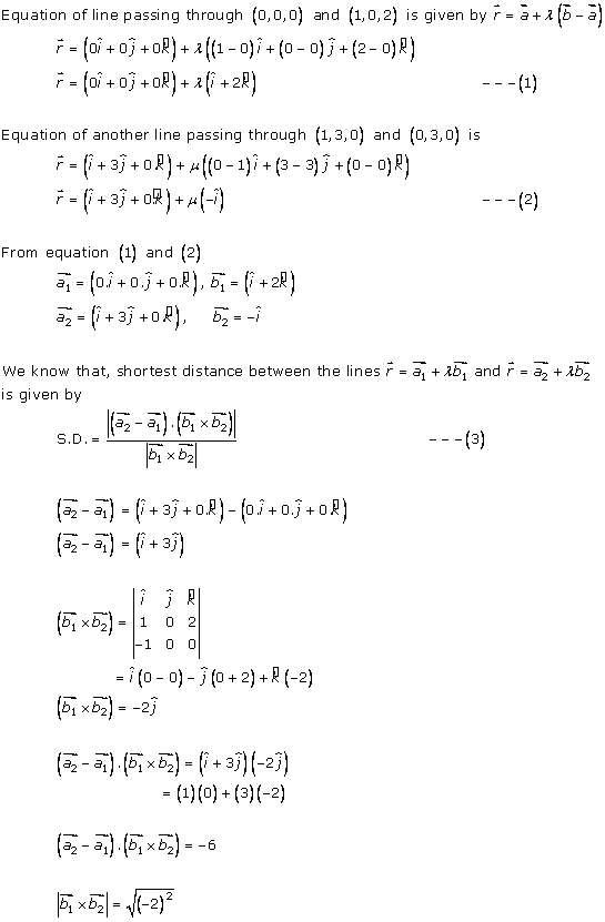 RD Sharma Solutions For Class 12 Straight Line in Space Ex 28.5 Q5