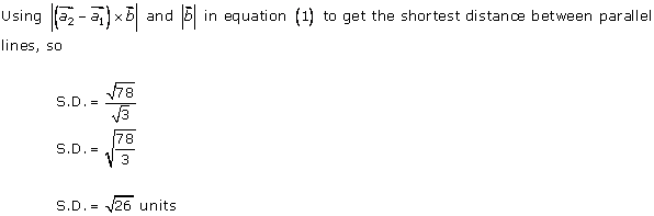 RD Sharma Solutions For Class 12 Straight Line in Space Ex 28.5 Q4-i-a