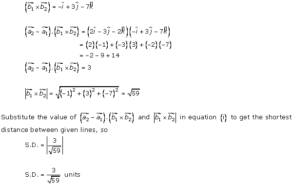 RD Sharma Class 12 Solutions Chapter 28 Straight Line in Space Ex 28.5 Q2-iii