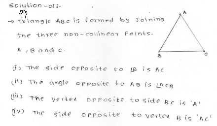 RD SHARMA class_6 solutions  12.Triangles  Ex_12.1 Q 1
