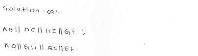 RD SHARMA class_6 solutions 15.Pair Of Lines And Transversal  Ex_15.1 Q 2