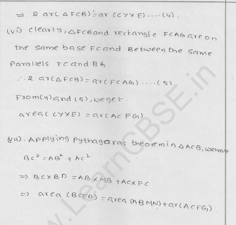 RD Sharma Class 9 solutions Chapter 15 Areas of parrallelograms and Triangles Ex 15.3 37