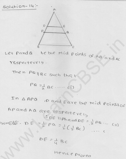 RD Sharma Class 9 Solutions Chapter 14 Quadrilaterals Ex 14.4 15