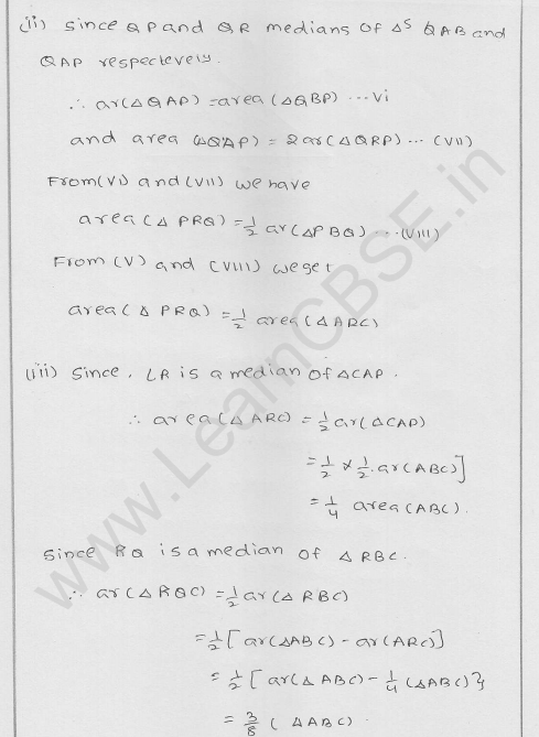 RD Sharma Class 9 solutions Chapter 15 Areas of parrallelograms and Triangles Ex 15.3 16