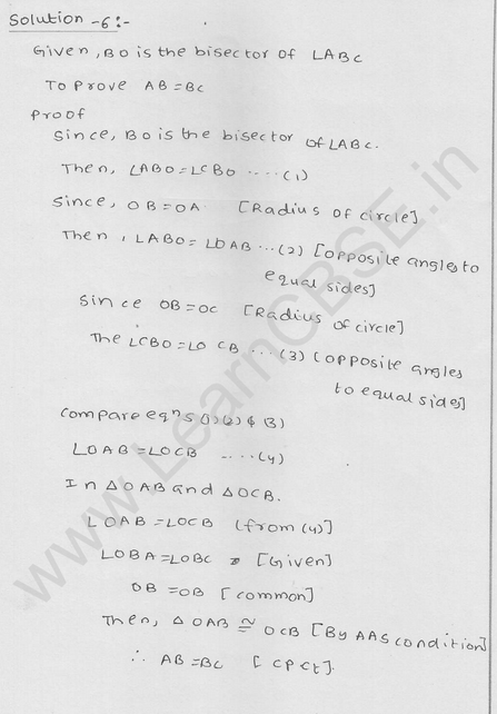 RD Sharma Class 9 solutions Chapter 16 Circles Ex 16.4 11