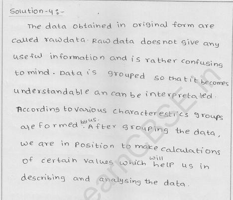 RD Sharma Class 9 solutions Chapter 22 Tabular Representation of Statistical Data EX 22.1 3