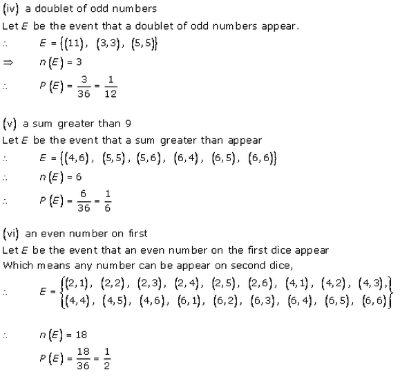 RD-Sharma-class-11 Solutions-Chapter-33-Probability-Ex-33.3-Q-3 i