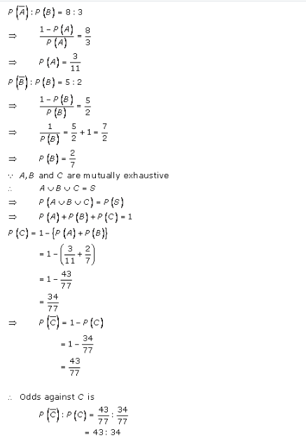 RD-Sharma-class-11 Solutions-Chapter-33-Probability-Ex-33.4-Q-6