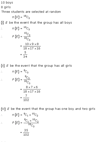 RD-Sharma-class-11 Solutions-Chapter-33-Probability-Ex-33.3-Q-39