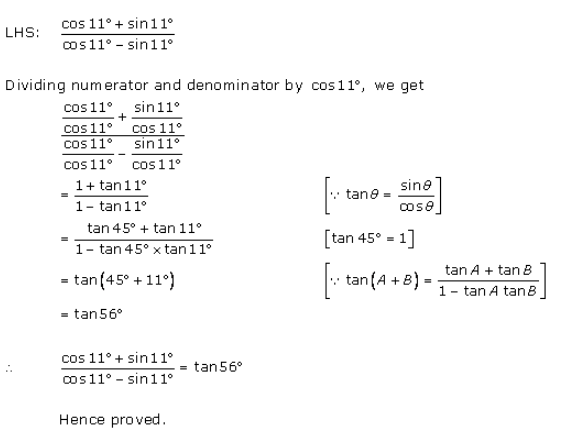 RD-Sharma-Class-11-Solutions-Chapter-7-Trigonometric-Ratios-Of-Compound-Angles-Ex-7.1-Q-11