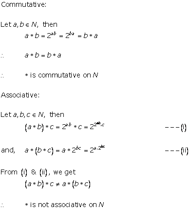RD Sharma Class 12 Solutions Chapter 3 Binary Operations Ex 3.2 Q4-ii