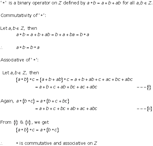RD Sharma Class 12 Solutions Free online Chapter 3 Binary Operations Ex 3.2 Q4-i