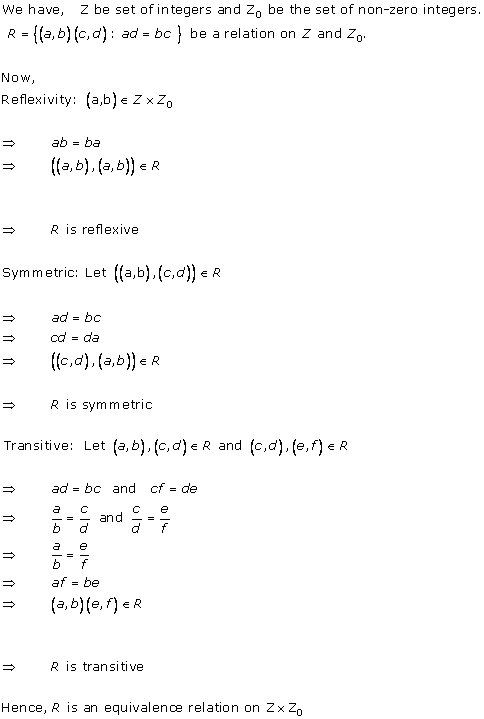 RD Sharma Class 12 Solutions Chapter 1 Relations Ex 1.2 Q14-i