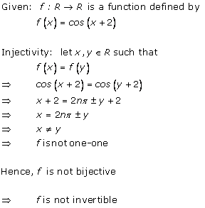 RD Sharma Class 12 Solutions Free online Chapter 2 Functions Ex2.5 Q17
