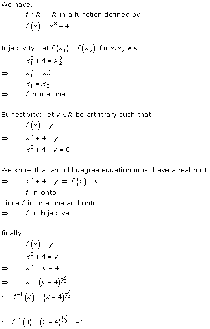 RD Sharma Class 12 Solutions Chapter 2 Functions Ex2.5 Q11