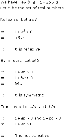 RD Sharma Class 12 Solutions Chapter 1 Relations Ex 1.1 Q5-ii