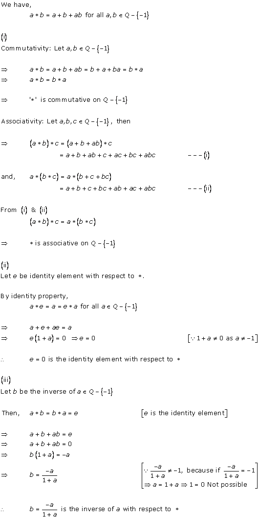 RD Sharma Class 12 Solutions Chapter 3 Binary Operations Ex 3.4 Q3