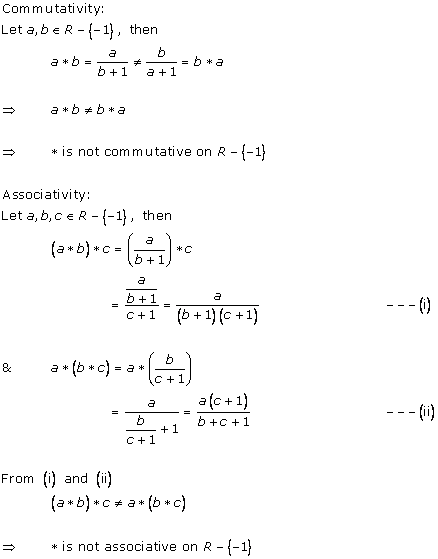 RD Sharma Class 12 Solutions Free online Chapter 3 Binary Operations Ex 3.2 Q4-ix