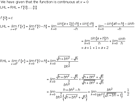 RD Sharma Class 12 Solutions Chapter 9 Continuity Ex 9.1 Q26