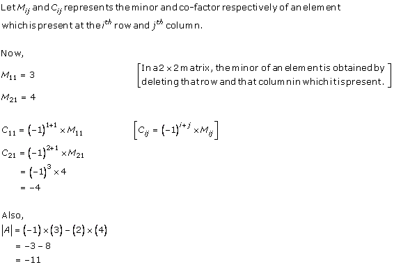 RD Sharma Class 12 Solutions Chapter 6 Determinants Ex 6.1 Q1-ii