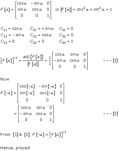 RD Sharma Class 12 Solutions Chapter 7 Adjoint and Inverse of Matrix Ex 7.1 Q16-i