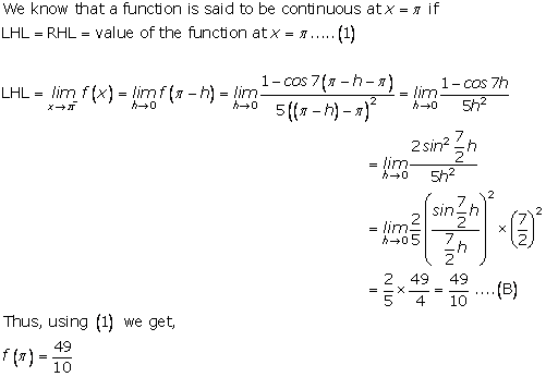 RD Sharma Class 12 Solutions Chapter 9 Continuity Ex 9.1 Q33