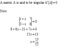 RD Sharma Class 12 Solutions Chapter 6 Determinants Ex 6.1 Q12-ii
