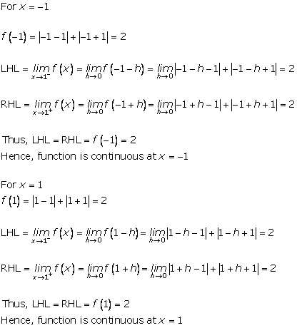 RD Sharma Class 12 Solutions Chapter 9 Continuity Ex 9.1 Q39-ii