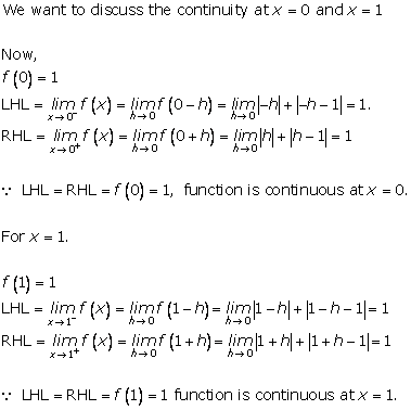 RD Sharma Class 12 Solutions Chapter 9 Continuity Ex 9.1 Q39-i