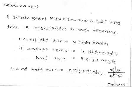 RD SHARMA class_6 solutions 11.Angles Ex_11.2 Q 7