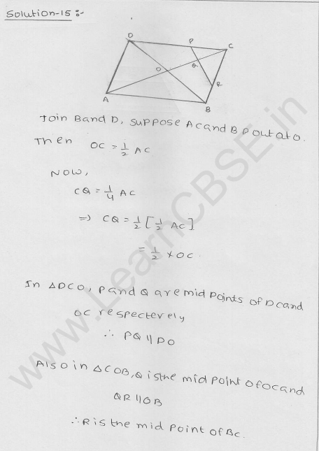 RD Sharma Class 9 Solutions Chapter 14 Quadrilaterals Ex 14.4 16